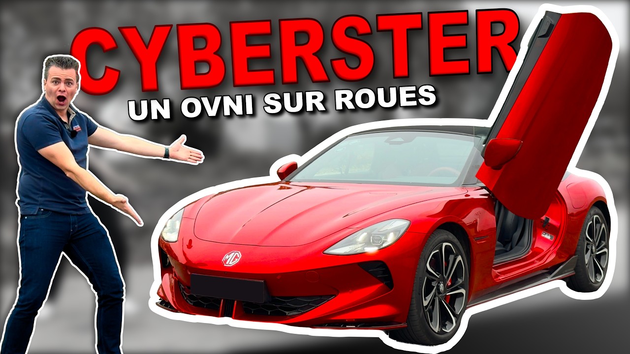 MG CYBERSTER GT : ENFIN UN ROADSTER ÉLECTRIQUE !