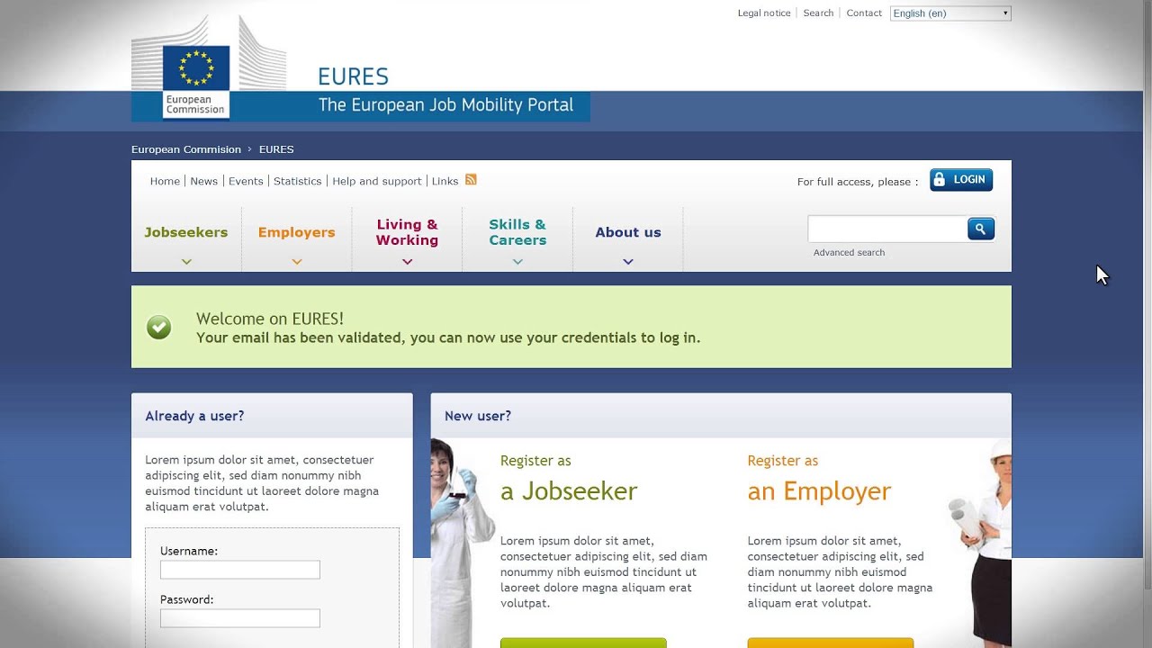 How to use the EURES Portal -- for employers