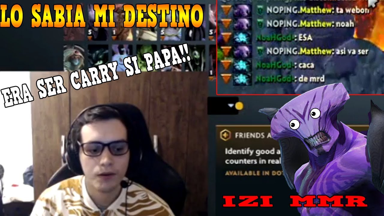 EL GOTO CARRY  esta aqu&iacute; con su void roaming 😱👌 ESTE ES MI DESTINO | Dota 2
