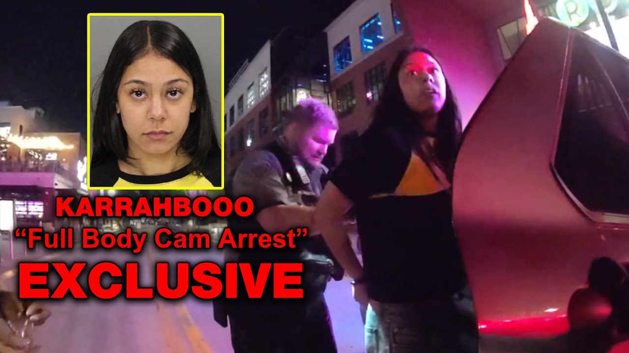 Karrahbooo Arrested After Concert Fight With Security | Full Body Cam Footage