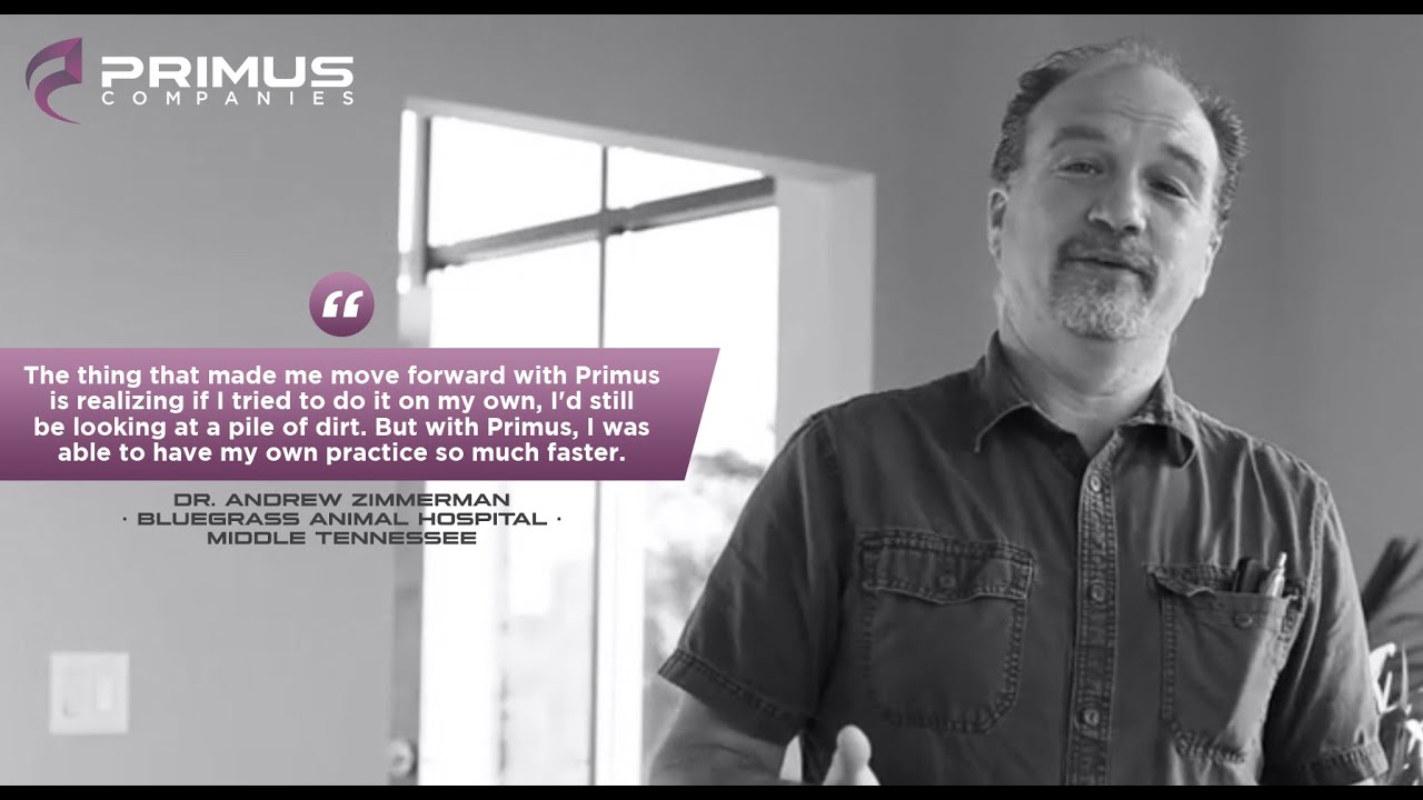 Primus Builds Bluegrass Veterinary Hospital For Dr. Zimmerman of Middle Tennessee