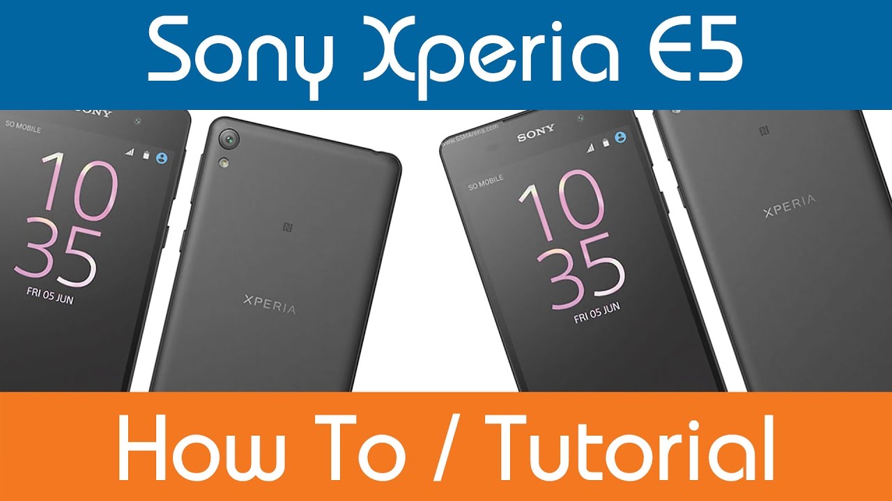 How To Set A PIN Lock - Sony Xperia E5