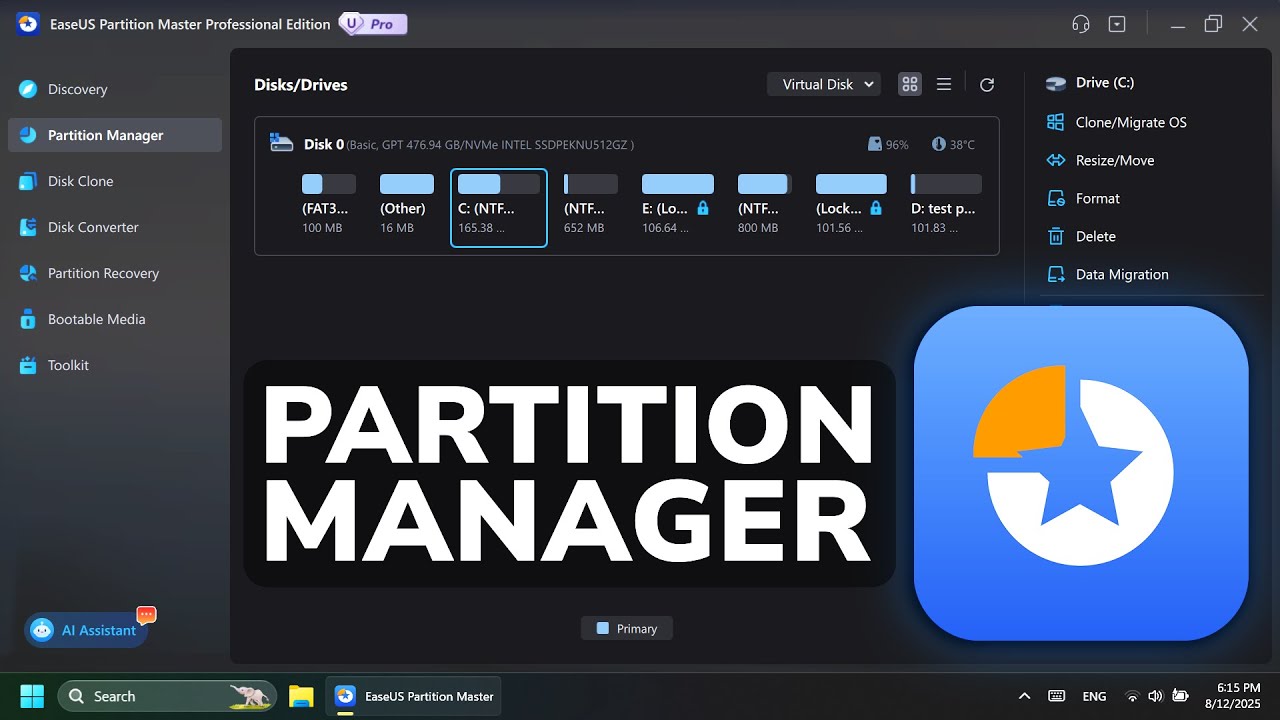 Best Partition Manager Software for Windows 11 25H2