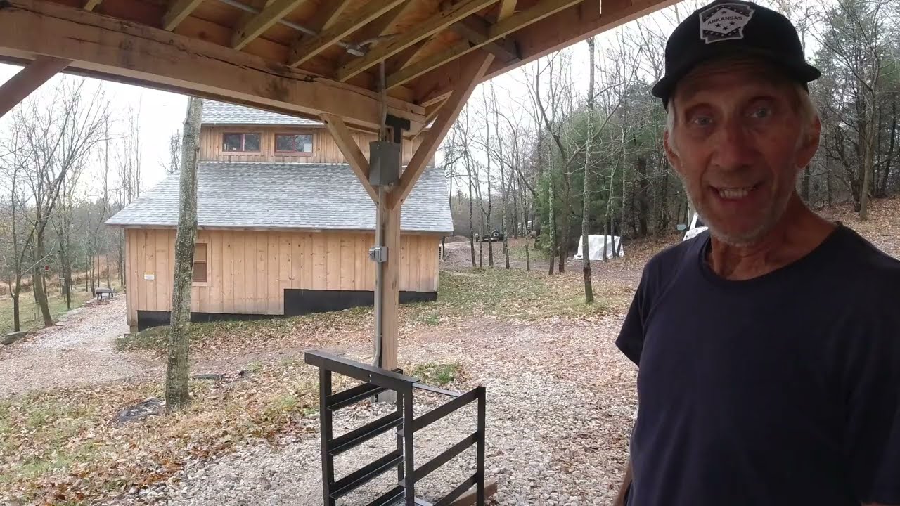 Episode 141  Building a steel battery rack and setting EG4 LifePower batteries