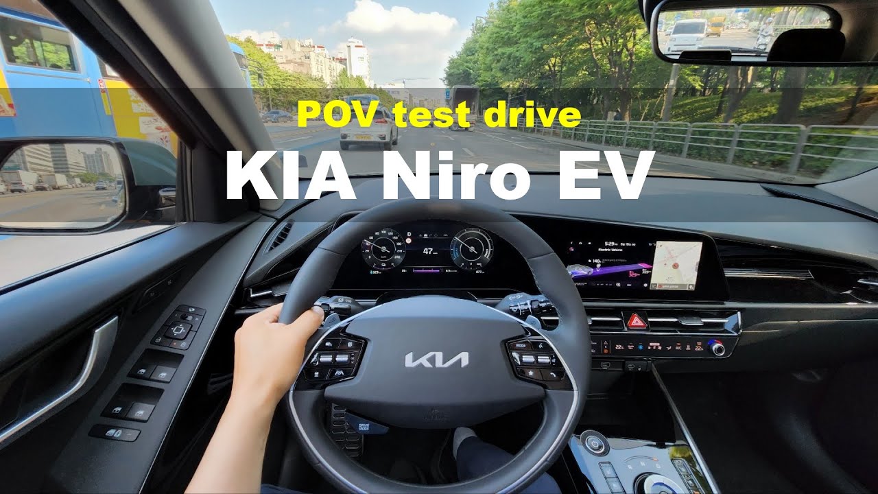 2023 the all new KIA Niro EV POV test drive
