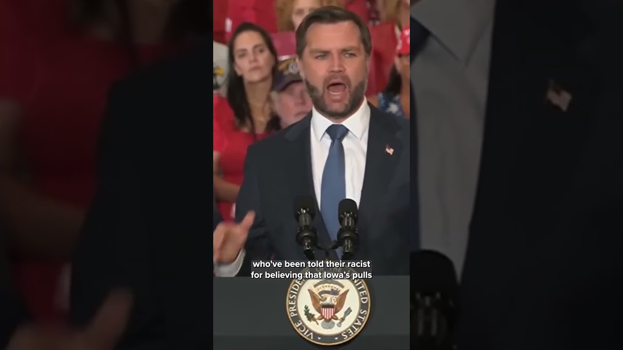 JD Vance rallies support for Iowa gubernatorial candidate Zach Lahn