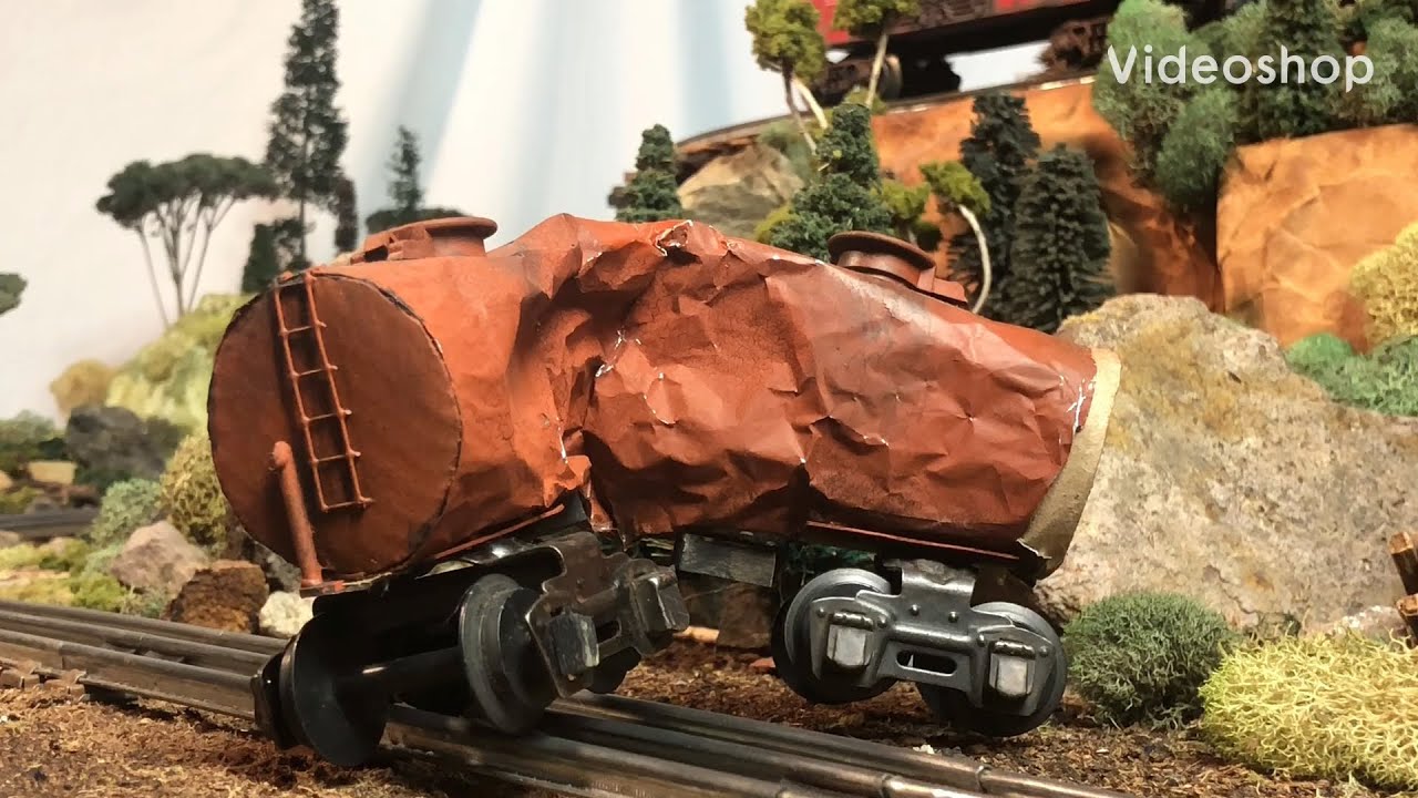 Nightmare Train behind the scenes:Rusty Tank Car