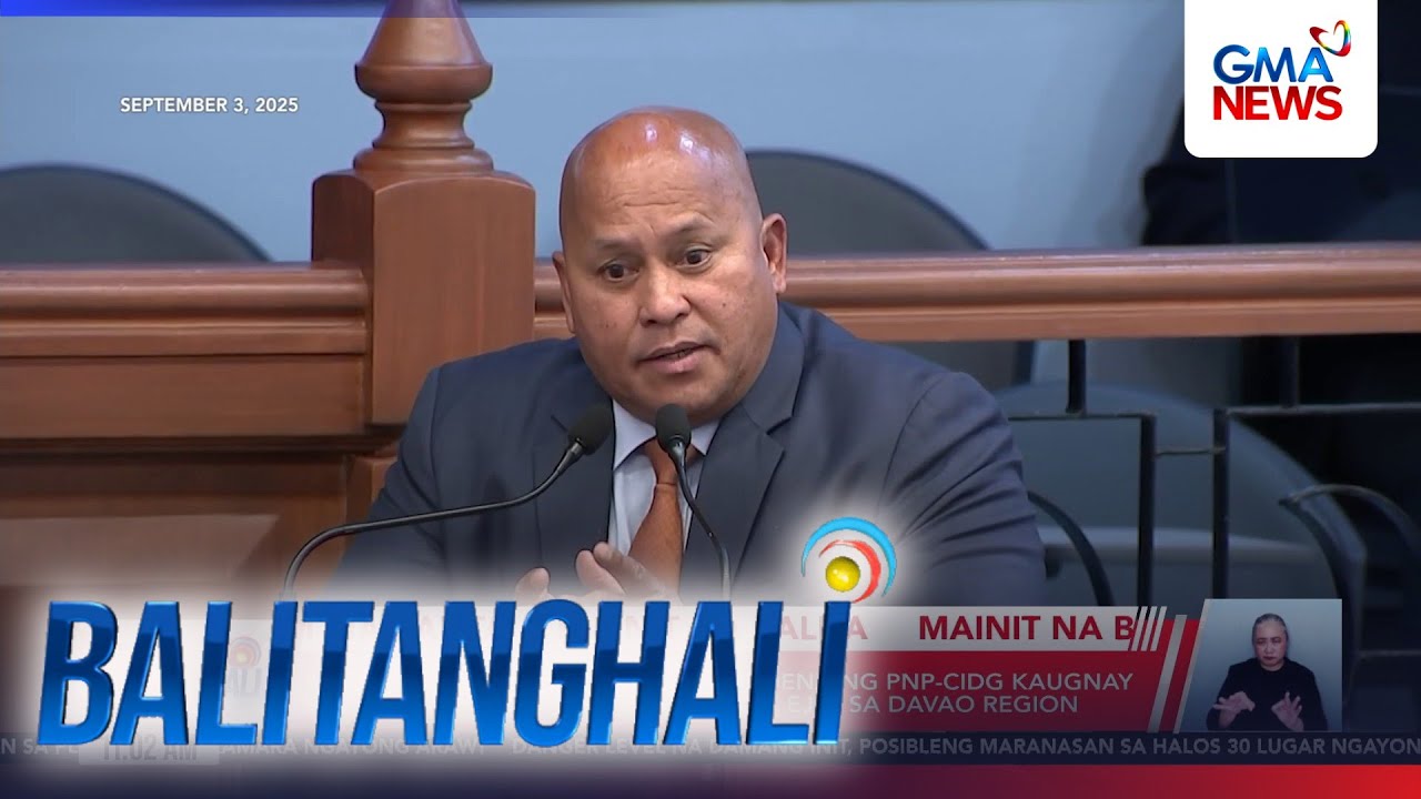 Sen. Bato Dela Rosa, ipinapa-subpoena ng PNP-CIDG kaugnay sa imbestigasyon nito... | Balitanghali