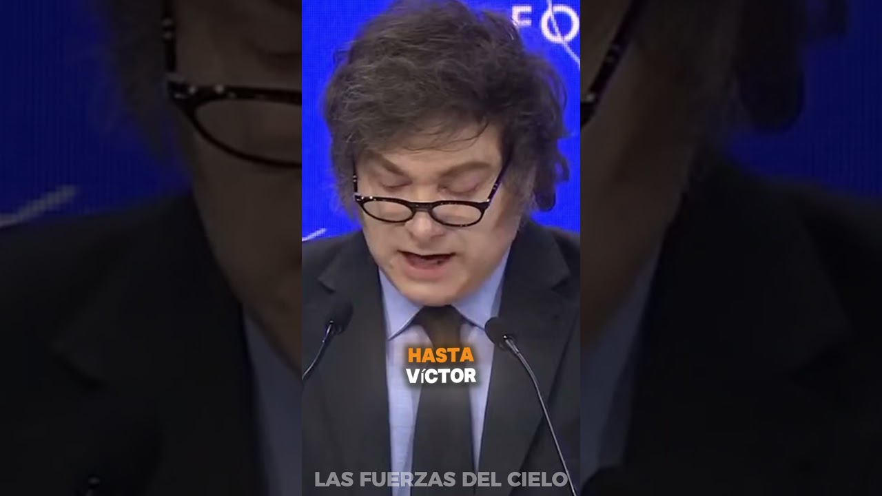 MILEI HABLA SOBRE TRUMP , BUKELE Y GIORGIA MELONI EN EL FORO DE DAVOS