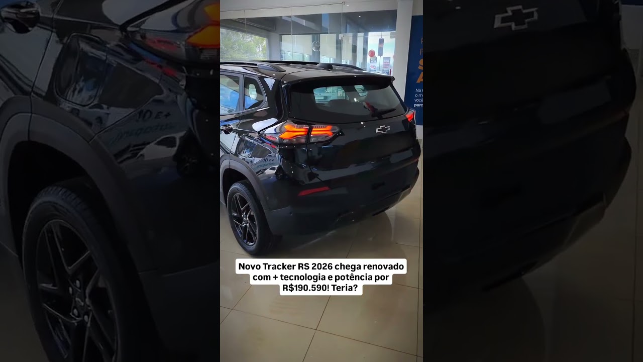 Novo Chevrolet Tracker RS 2026!