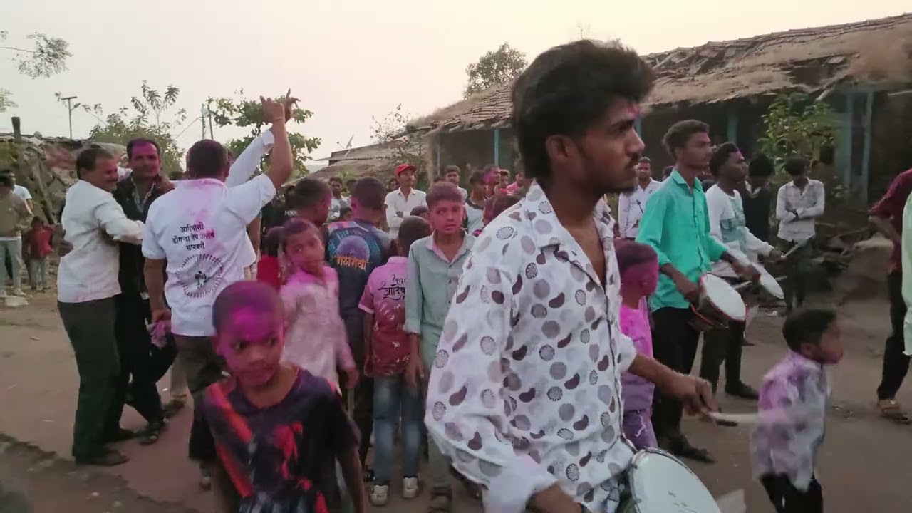 घागबारी यात्रा मिरवणूक #गुरु माऊली #band #अहमदगहाण 
