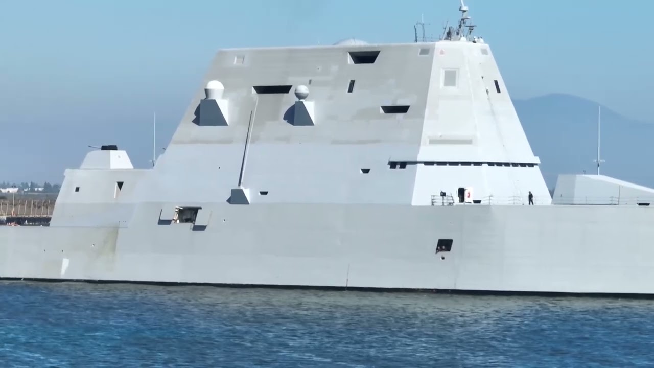 USS Michael Monsoor (DDG 1001) Outbound - September 7, 2023 - Seal Beach, California