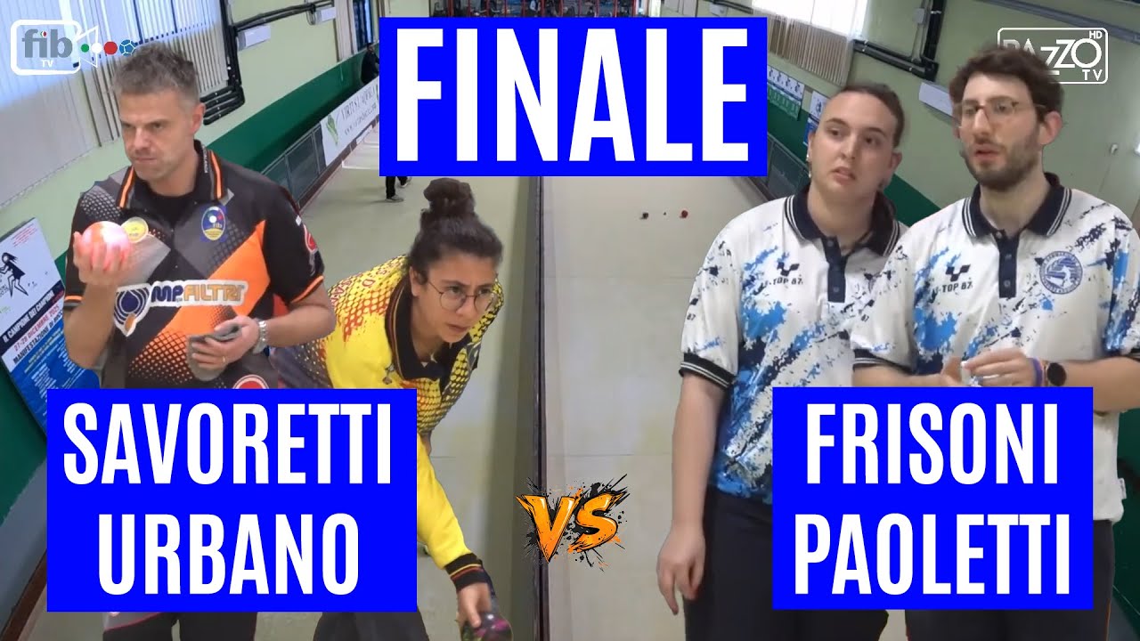 Frisoni - Paoletti Vs Savoretti - Urbano | la finale de 