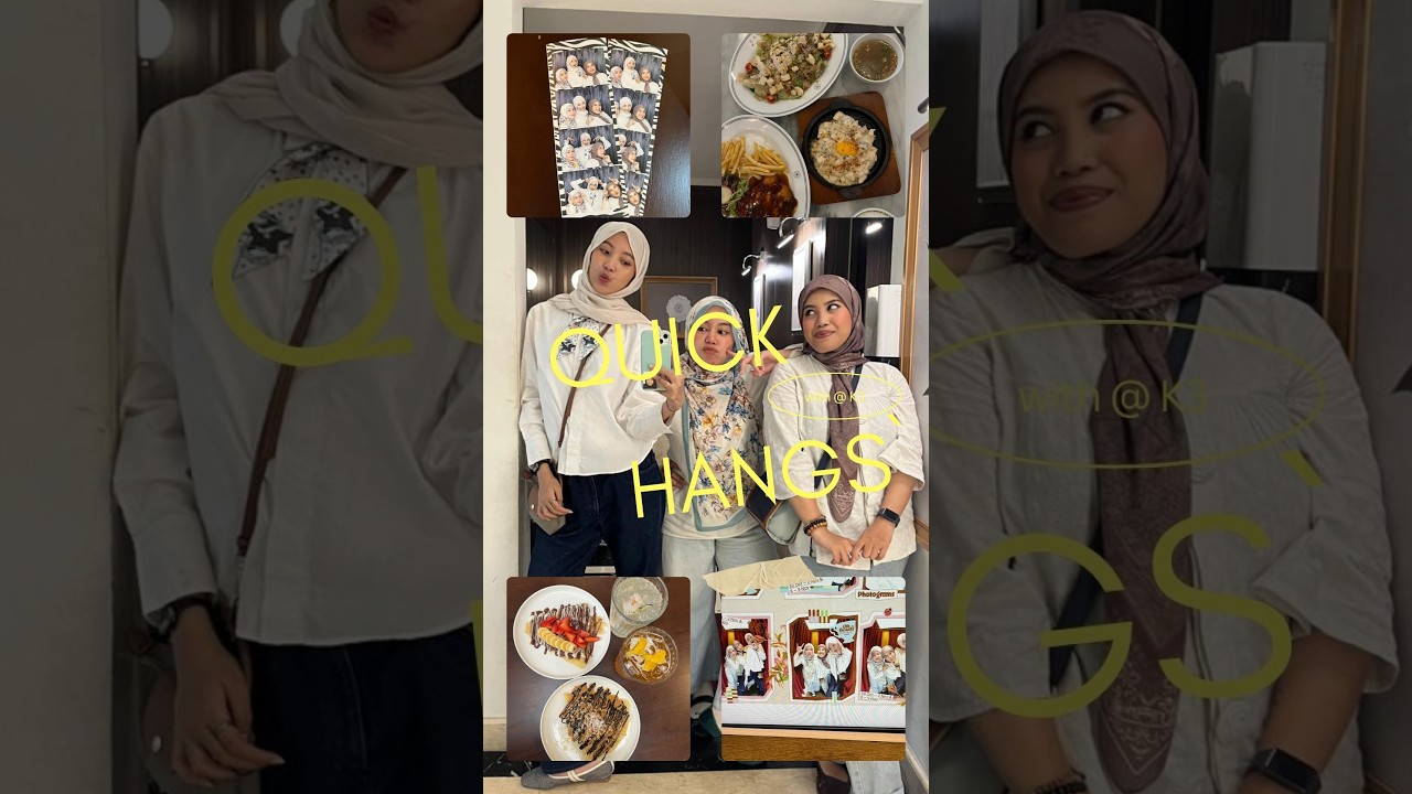Quick Hangout with# K3 (yam & riri) - Daily Vlog (vol 4)
