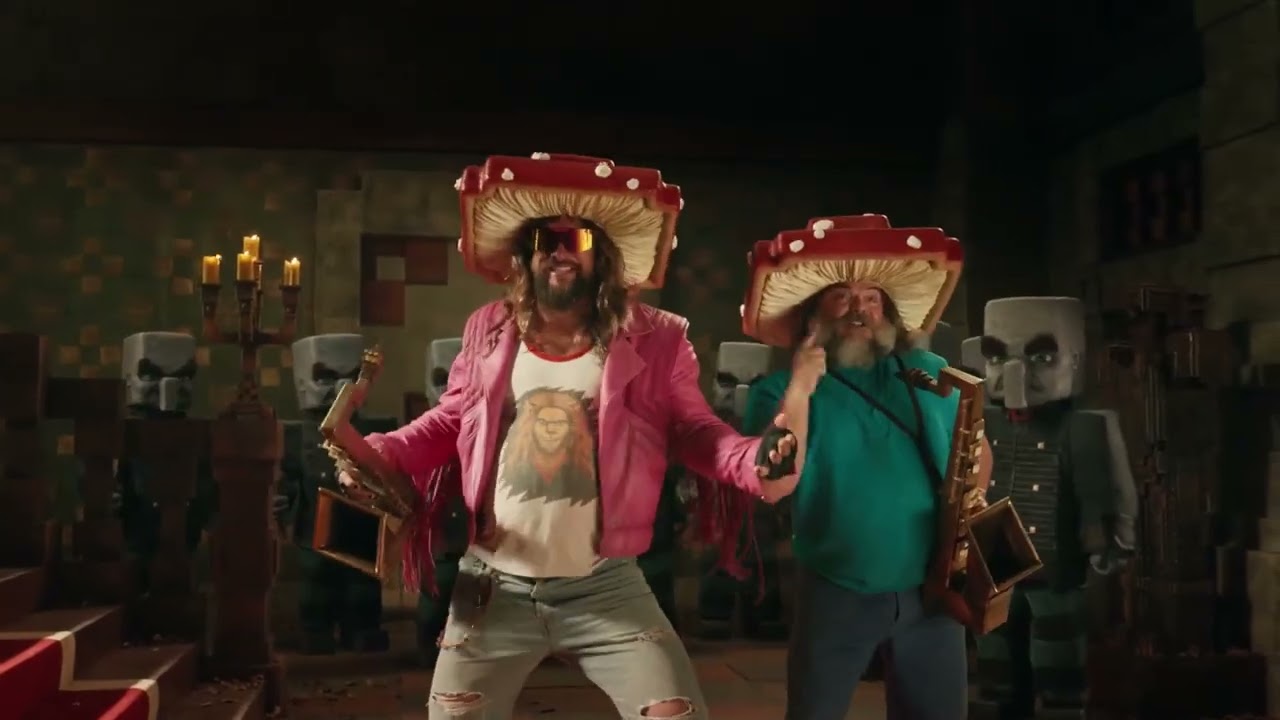 A Minecraft Movie Soundtrack Birthday Rap Scene feat. Jack Black & Jason Momoa