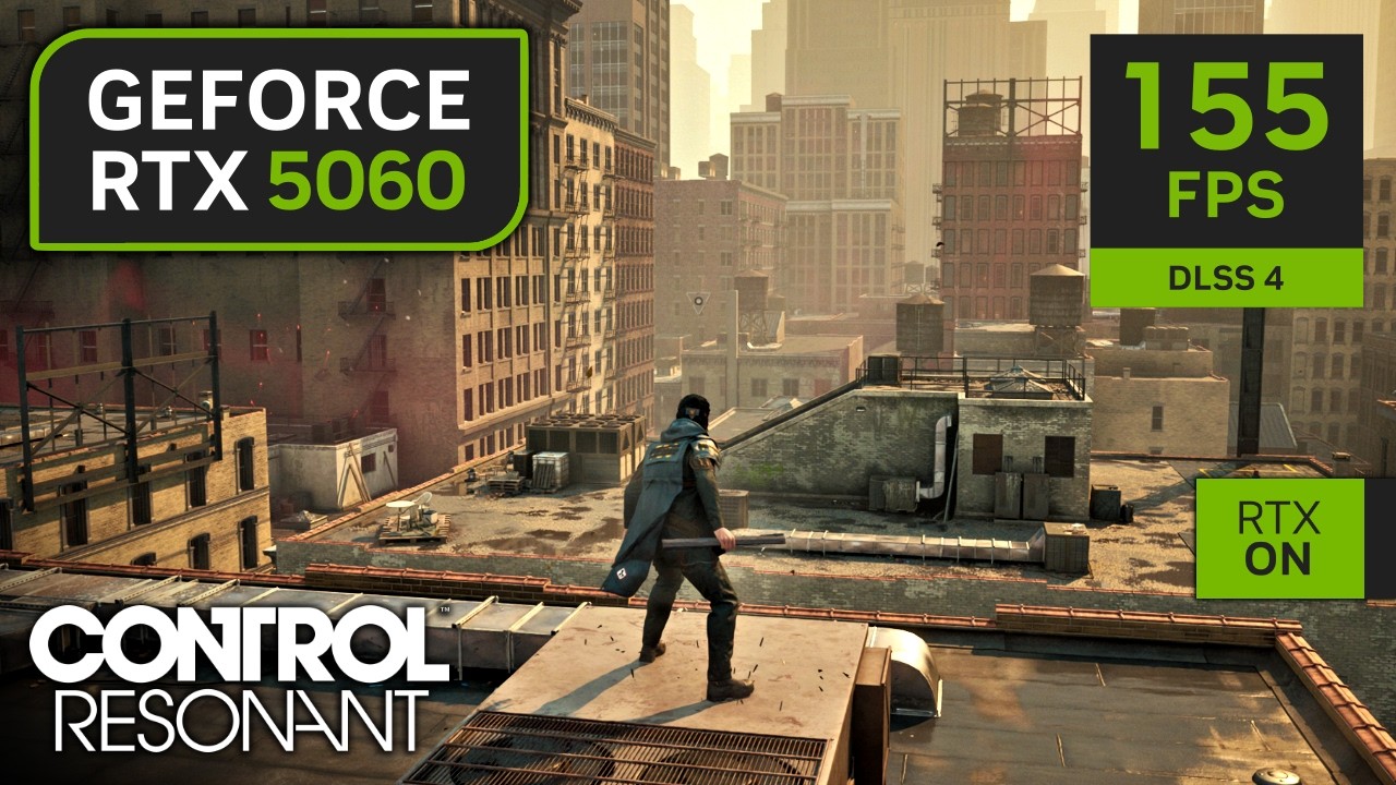 RTX 5060 on CONTROL Resonant | 1080p, 1440p with DLSS 4 & Path Tracing!