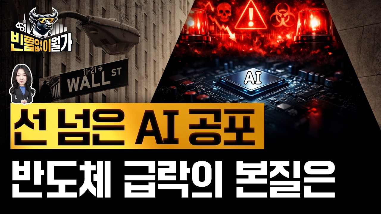 AI 버블 붕괴? 아닙니다 | '소프트웨어 종말론'이 반도체로 튄 이유 | 빈난새의 빈틈없이월가