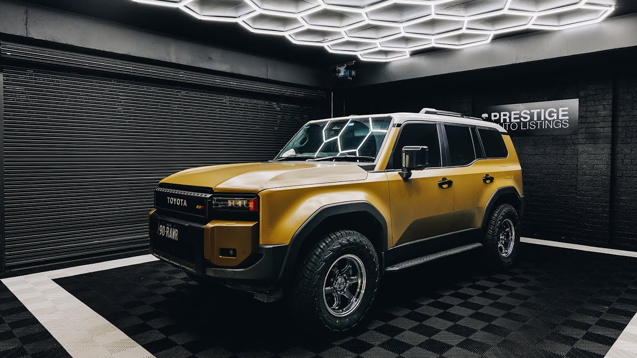 Prado 250 Gets Wheels Advan RG D-2