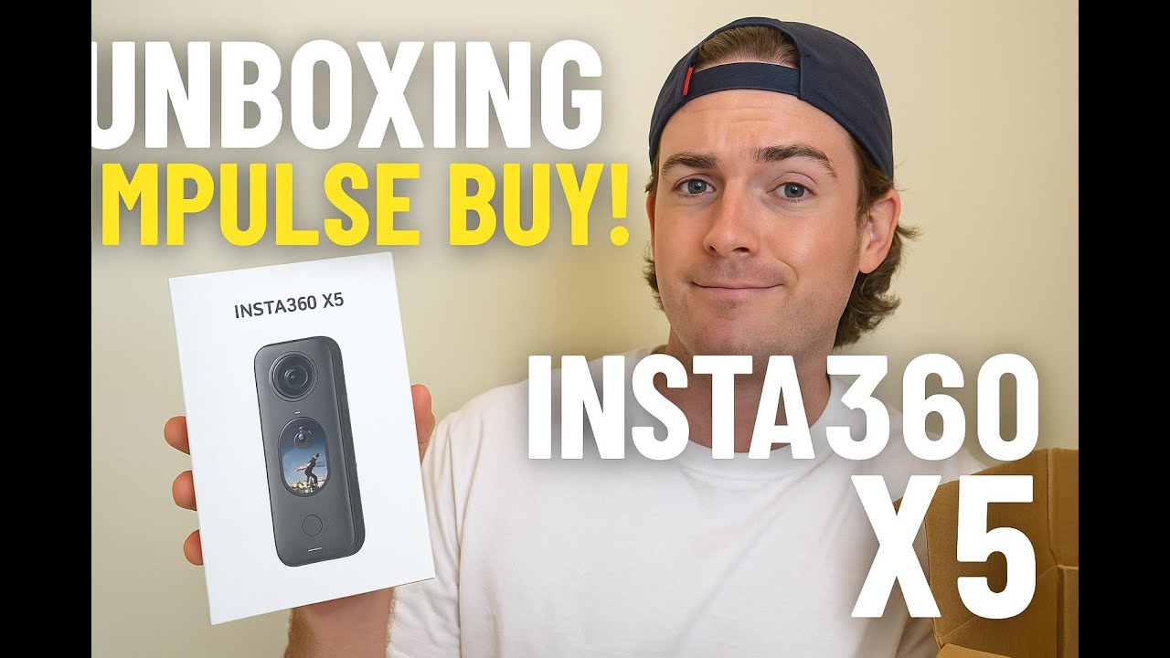 I Couldn't Resist... Unboxing the Insta 360 x5