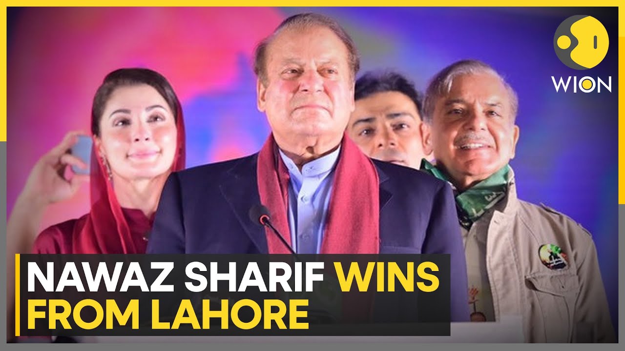 Pakistan Election Result 2024: Former PM Nawaz Sharif wins from Lahore | Latest English News | WION