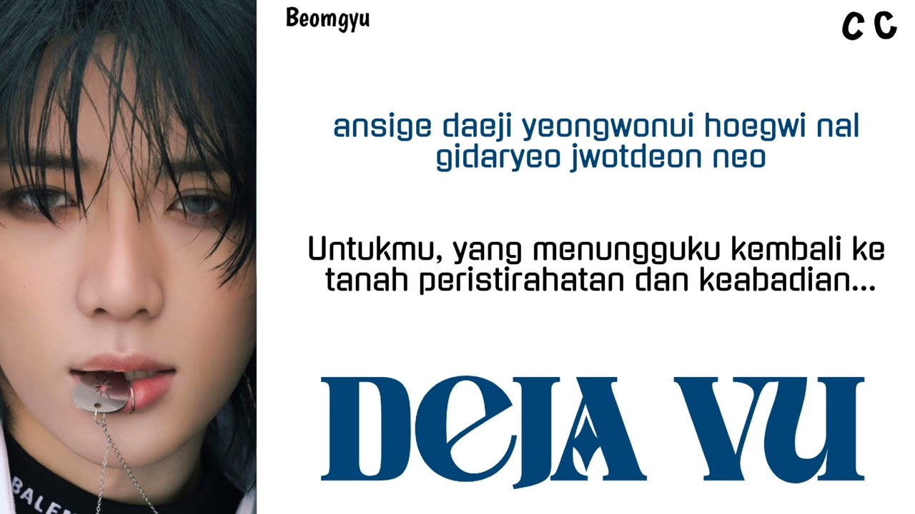 (SUB INDO) TXT (투모로우바이투게더) - 'Deja Vu' LYRICS