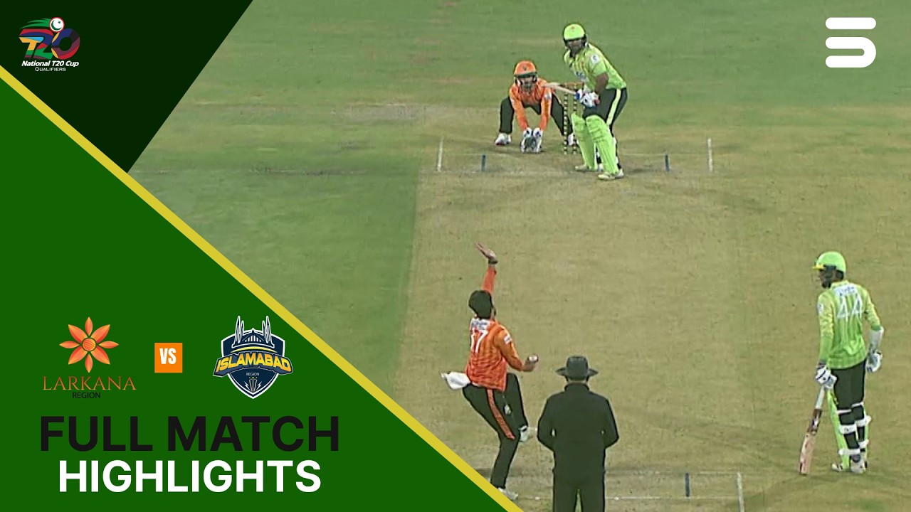 Full Match  Highlights  | Larkana vs Islamabad| National T20 Qualifier |  Match 2 | MZA1U