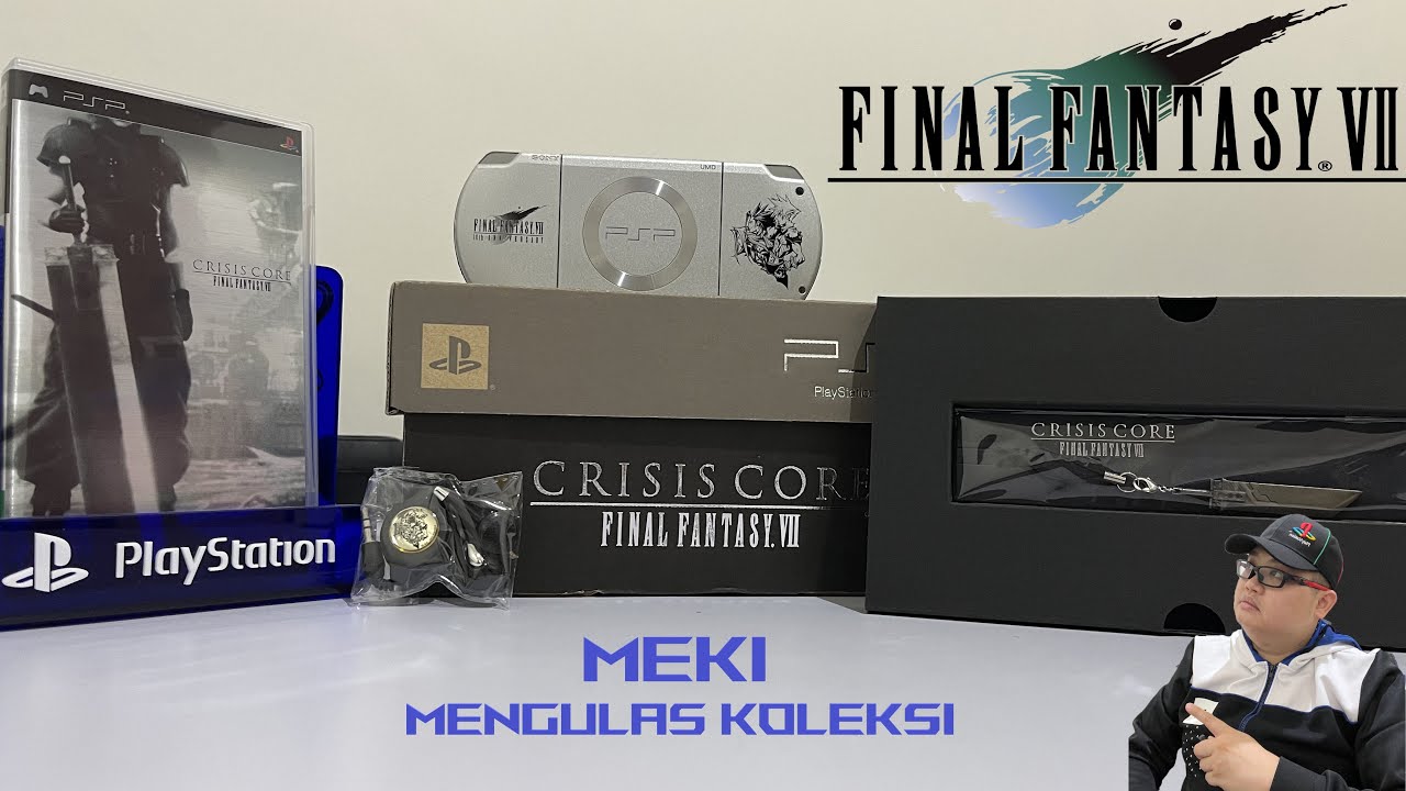 Final Fantasy VII Crisis Core | Limited Edition PSP Unboxing | MEKI [Mengulas Koleksi]