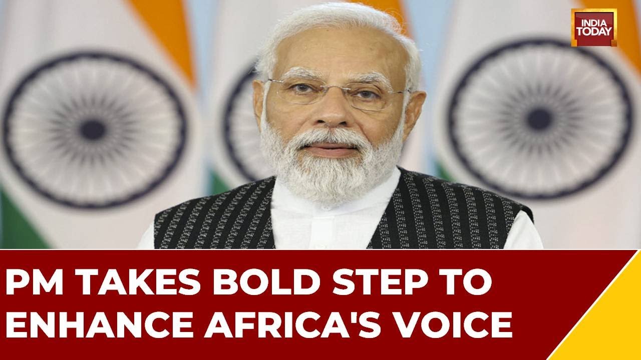 PM Modi Proposes Full G20 Membership For African Union | WATCH