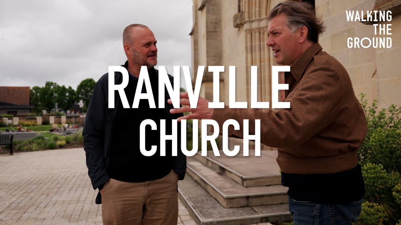 In the Footsteps of The 6th Airborne at Ranville Church and War Cemetery | WW2 Walking The Ground