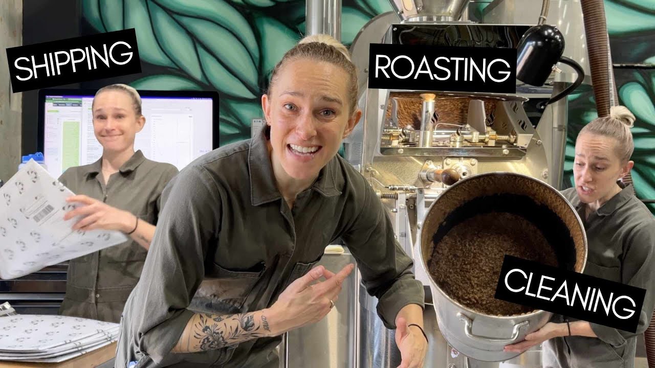День из жизни обжарщика кофе (RoasterKat в Black & White Coffee Roasters)