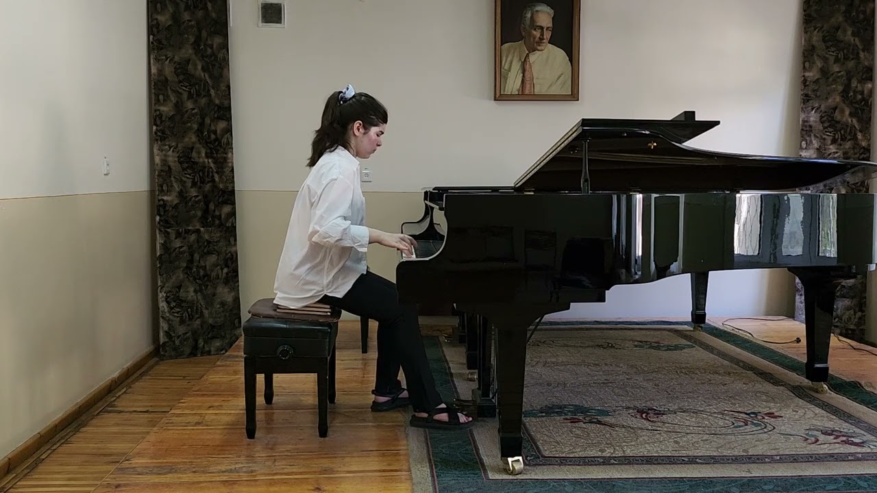 J. S. Bach: Prelude and Fugue in A minor, BWV 865, WTC Book 1 - Nigora Yusupova