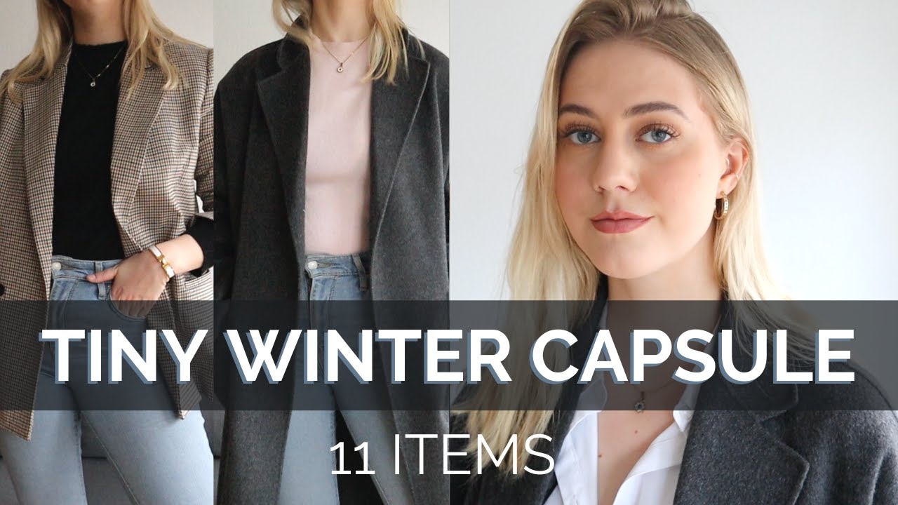 CAPSULE WARDROBE Winter Lookbook - Most Worn Outfits of my MINIMALIST WARDROBE