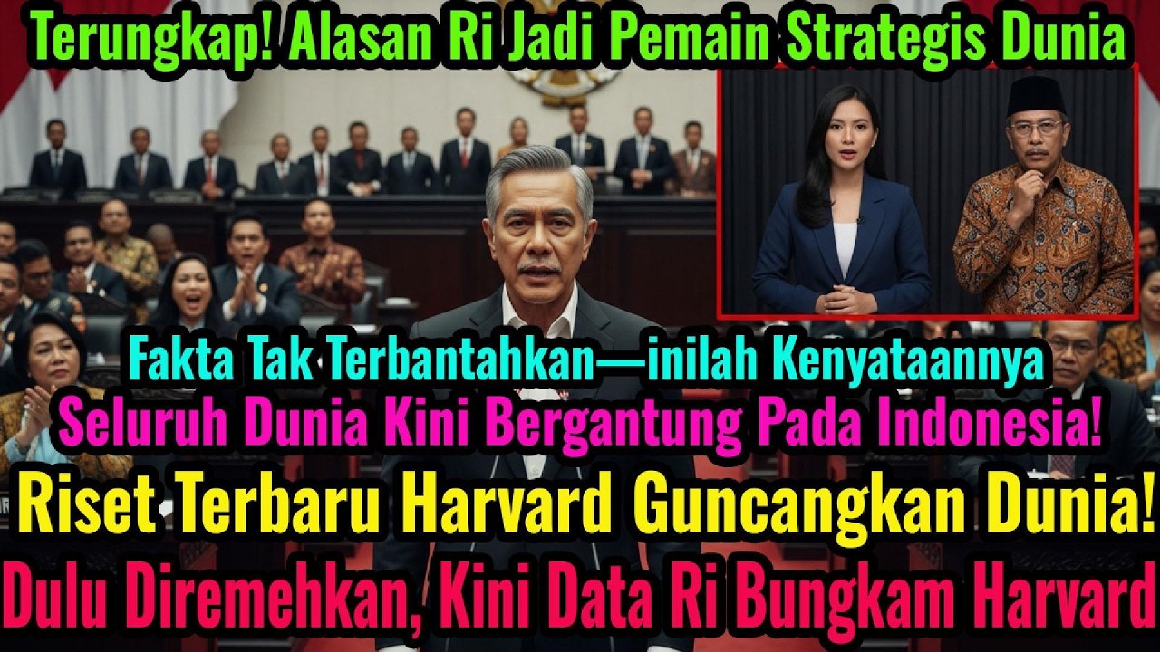 ANOMALI INDONESIA: TANPA RI, DUNIA BERHENTI. GOTONG ROYONG BUAT ADIDAYA GENTAR.