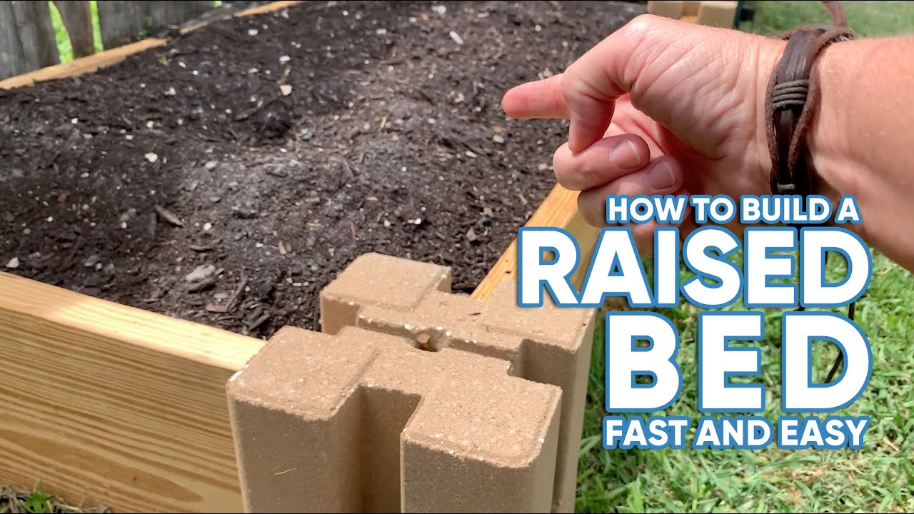 How To Build A Raised Garden Bed Fast And Easy