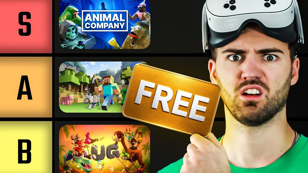 Ranking the TOP FREE Quest 3s Games 2026