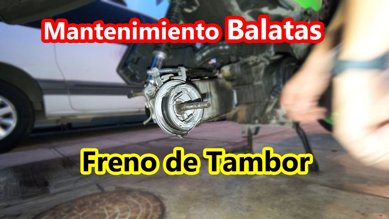 🛵Balatas Mantenimiento😎Freno Tambor😈Bicho Clase