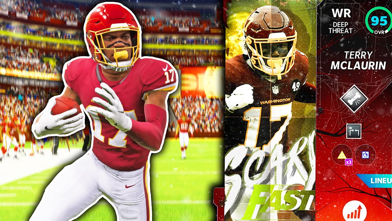 TERRY MCLAURIN BEST WR IN MUT? (3 TDs) - Madden 21 Ultimate Team 