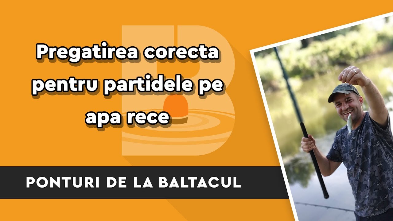 Pescuit pe apa rece - cum abordam partida? Cu Dragos Grivei