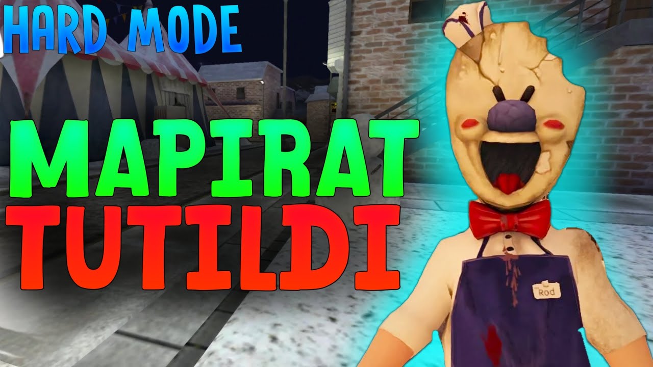 ICE SCREAM 2 • MAPIRAT TUTILDI • #11 (HARD MODE) • O'ZBEKCHA LET'S PLAY EPIX GAMER
