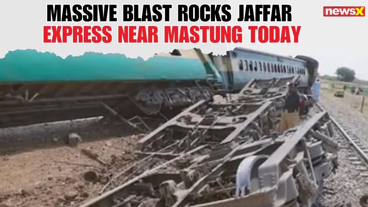 Blast Near Mastung Derails Six Bogeys of Jaffar Express, No Casualties Reported