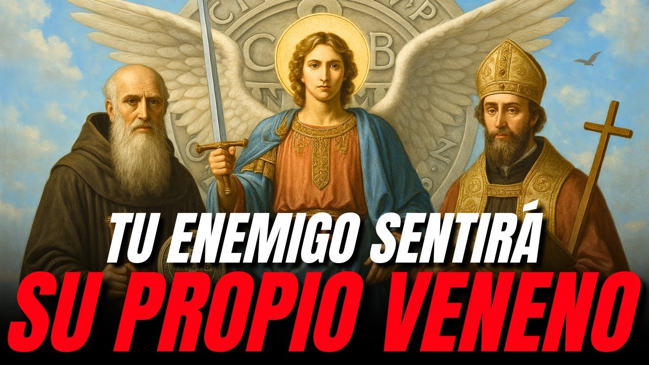 SAN BENITO, SAN MIGUEL Y SAN CIPRIANO: ORACIÓN CONTRA MAGIASY PARA DERROTAR ENEMIGOS