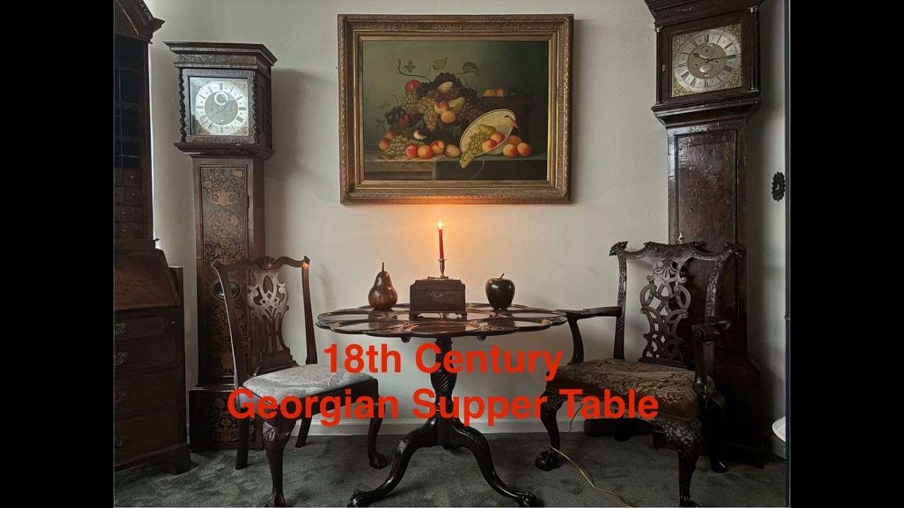 18th Century Georgian Supper Table