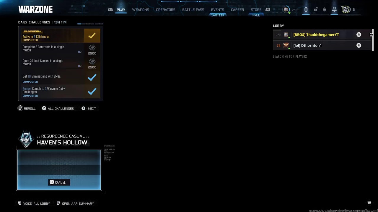 Black Ops 7 live warzone