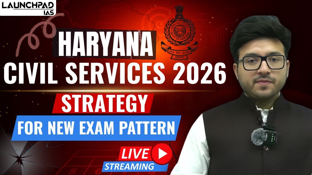 Strategy for HPSC Haryana HCS 2025 with New Changed Pattern Clear HCS with Best Haryana HCS COACHING