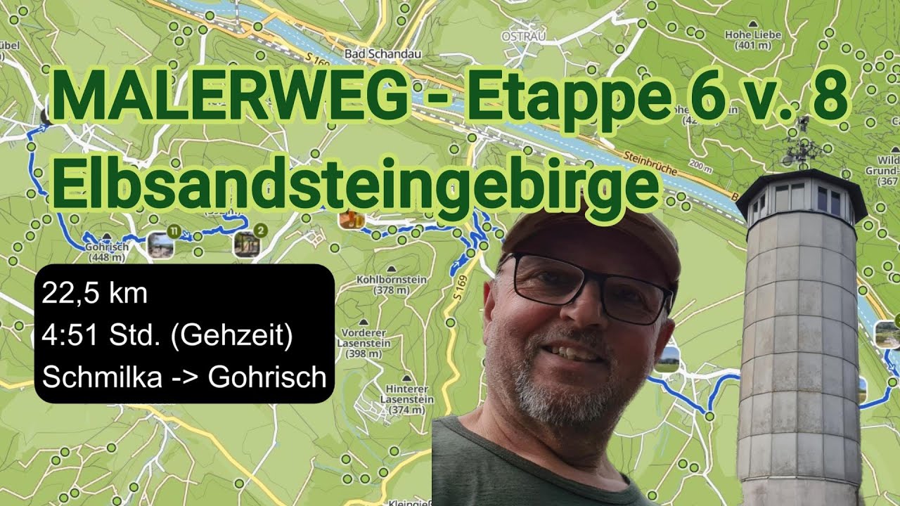 Malerweg Etappe 6 von 8 - Elbsandsteingebirge - Wandern