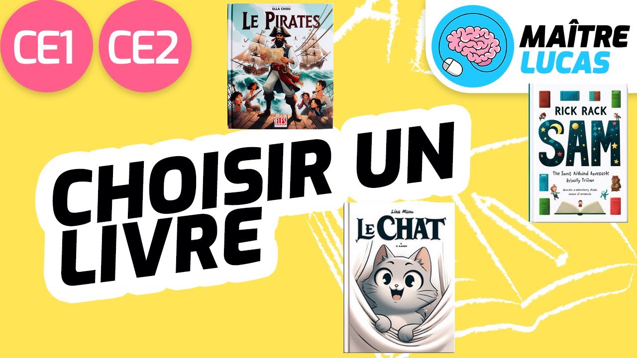 Choisir un livre CE1 - CE2 - Cycle 2 - Français - Lecture