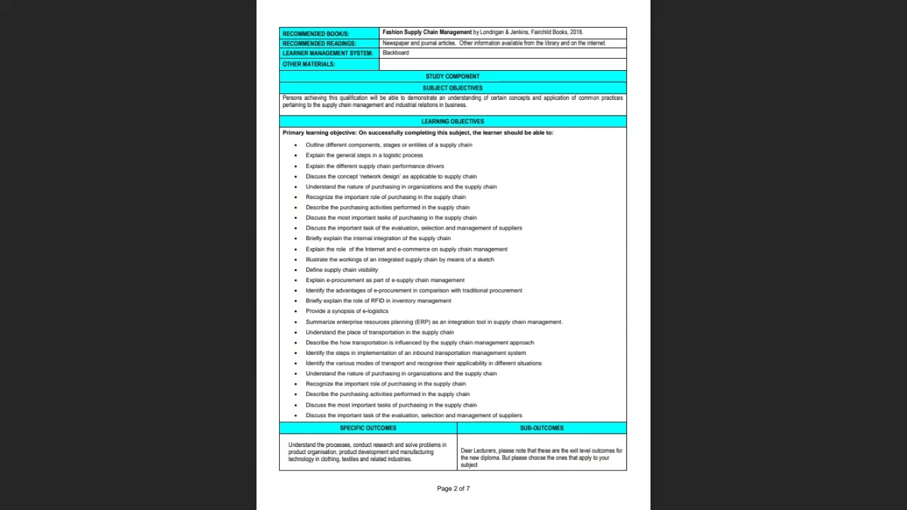 Introduction to Supply Chain Management