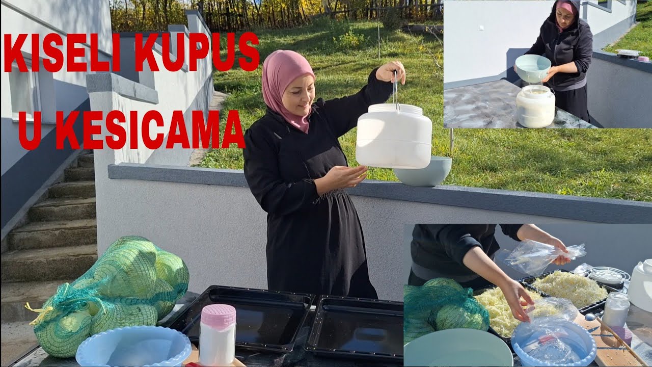 💥KISELI KUPUS💥u kesicama❗️po receptu moje HAZEME❤️