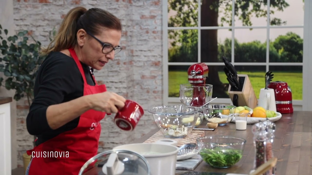 CUISINOVIA - Επεισόδιο 28, SEASON 1: Ψητά Ζυμαρικά με Σολομό & Χιονισμένα Μπισκότα