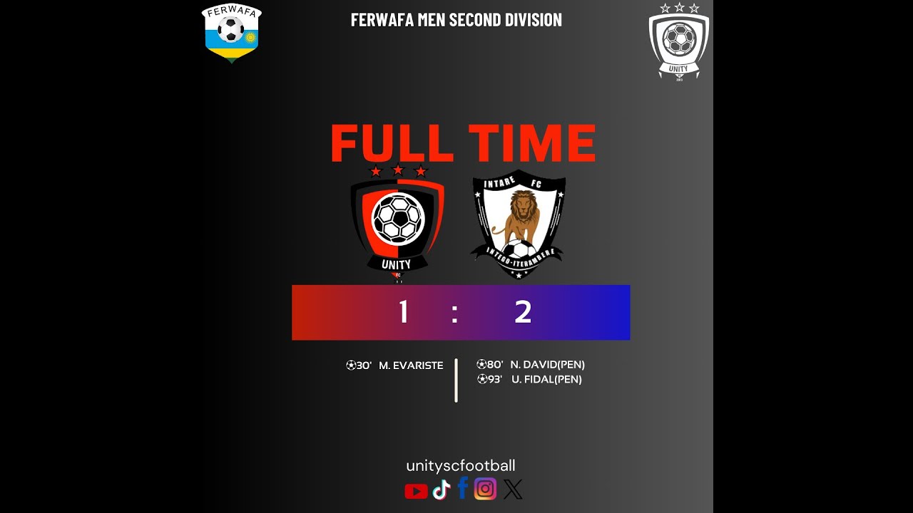 HIGHLIGHTS || UNITY SC VS INTARE FC || PHASE1 LAST GAME